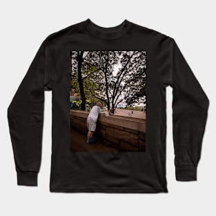 Fifth Avenue Central Park Dog Relax NYC Long Sleeve T-Shirt